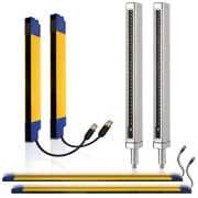 Safety light curtains